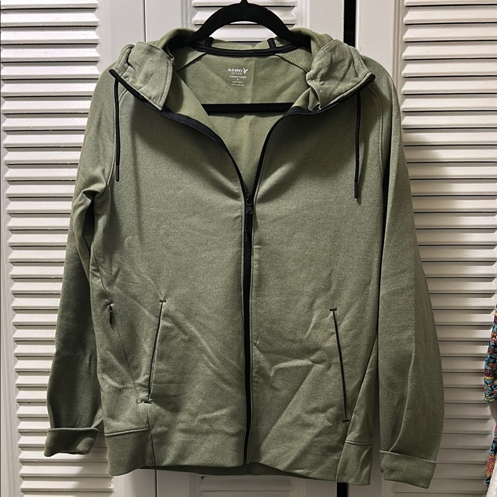 Women’s Hooded Green Jacket